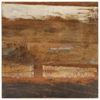 Bistro Table Square 23.6"x23.6"x43.3" Solid Reclaimed Wood