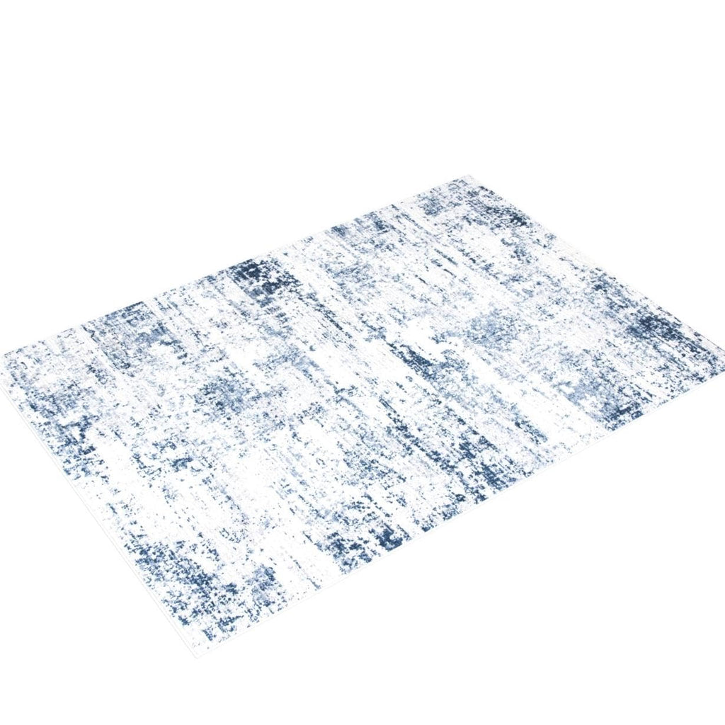 Safavieh Amelia Collection Area Rug - 8' X 10', Ivory & Navy, Modern Abstract Design, Non-Shedding & Easy Care, Ideal For High T