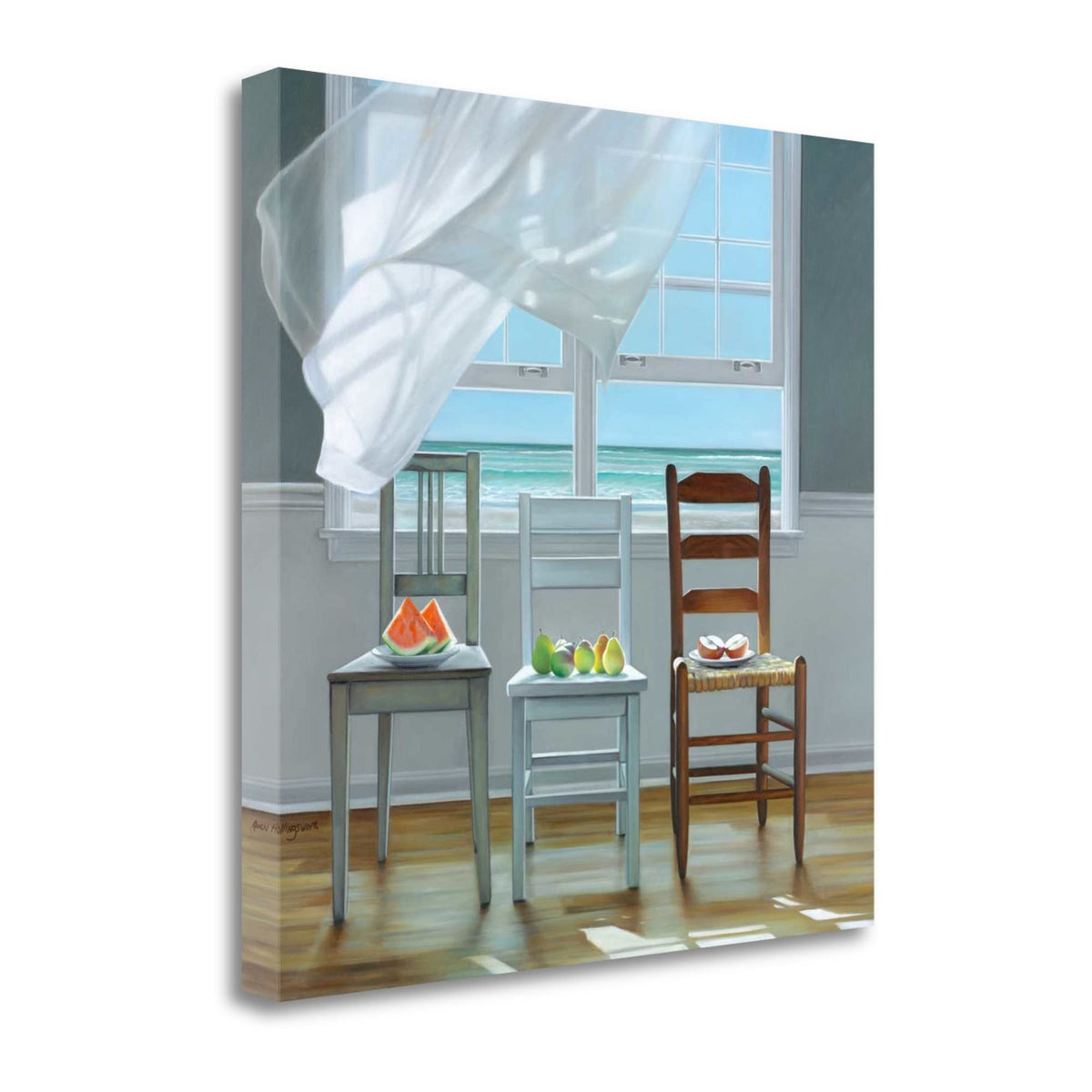 35' Modern Summer Fruit Giclee Print on Gallery Wrap Canvas Wall Art