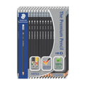 Staedtler The Premium Pencil Norica Hb2 Black Barrel Wood Pencils - 72 Pack