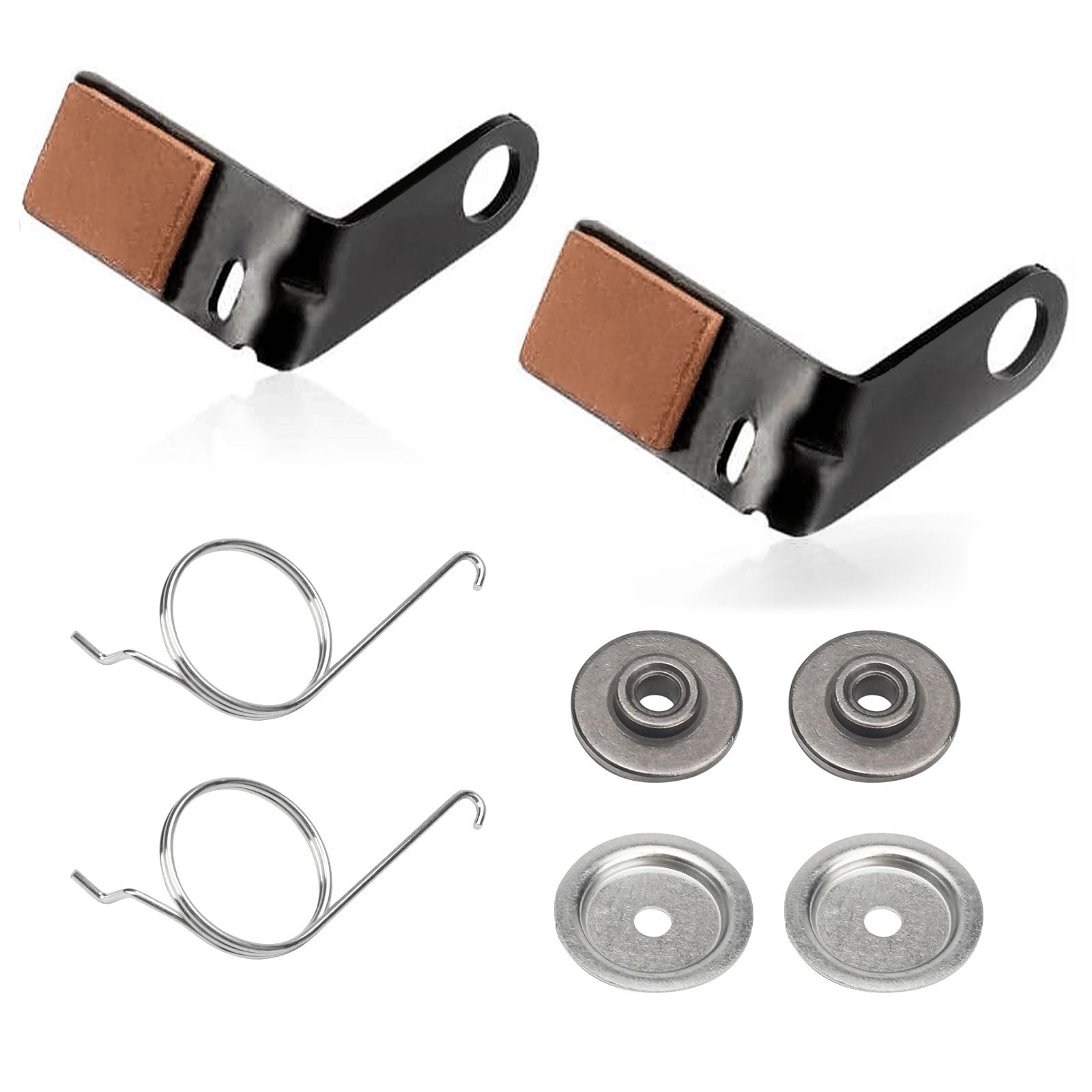 2-Pcs Gy21943B Gy21943A Brake Pad Kit For John Deere 42' L, D, X Series 100 105 115 100 110 120 125 130 Mower, Replaces Gy21943