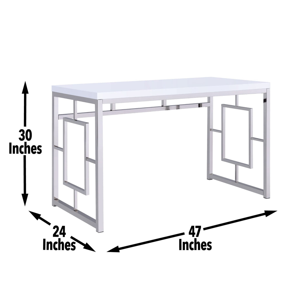 Steve Silver Company Alize Desk, White