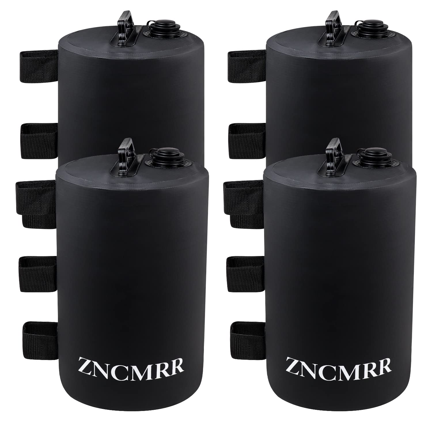 Canopy Water Weight Bag Leg Weights For Pop Up Canopy, Tent, Gazebo, Set Of 4, Black