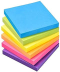 Ofixo 400 Sticky Notes 3X3 Inch Bright Colors Self-Stick Pads For Office