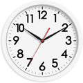 AKCISOT 12 Inch Wall Clock Silent Non Ticking Modern Wall Clocks Battery Operated, Analog Classic Clock Decorative for Bedroom, 