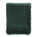Battilo Home Christmas Green Throw Blanket For Couch, Forest Green Throw Blankets, Christmas Decorative Throw Blanket For Sofa B