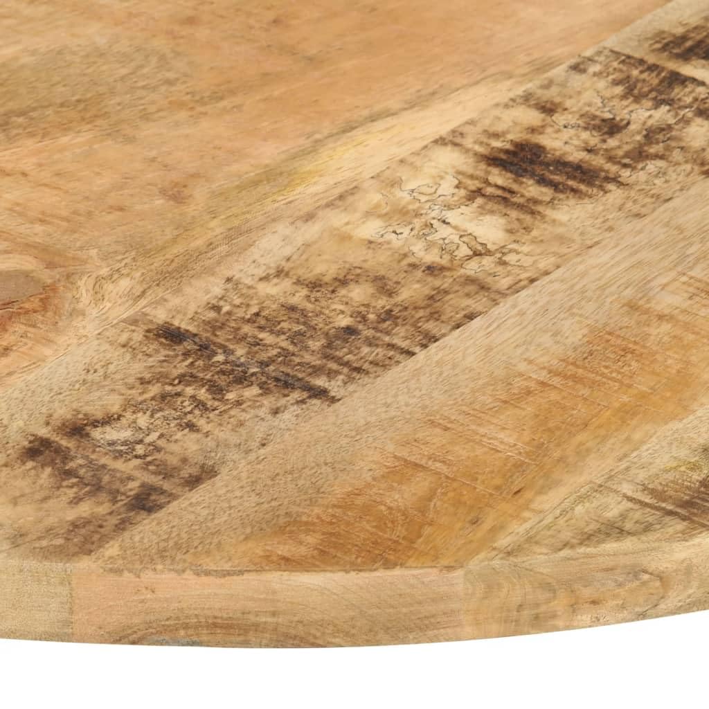 vidaXL Table Top Replacement Office Solid Wood Mango Round 0.98"-1.06" 23.6"