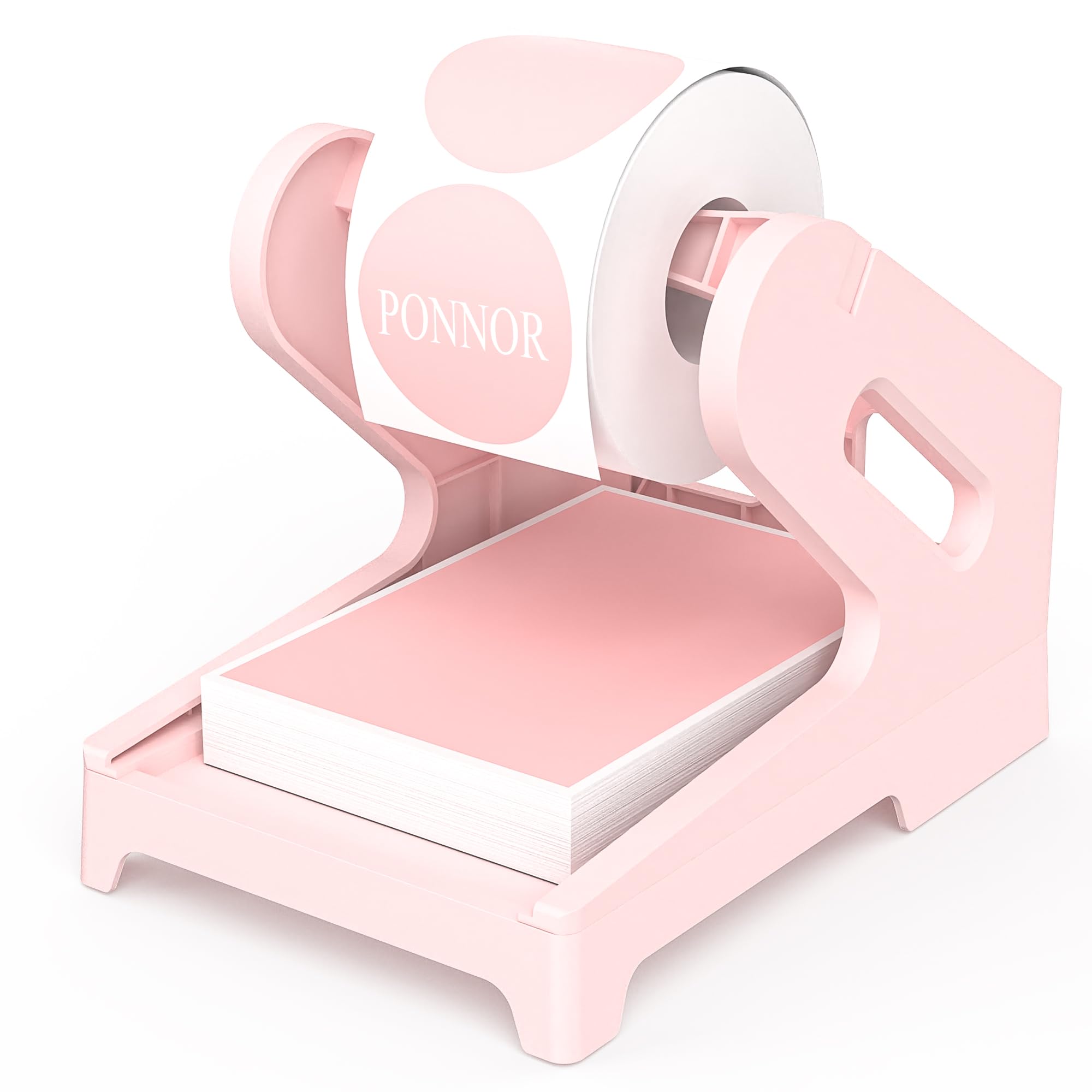 Ponnor Label Holder Thermal Label Holder For Rolls And Fanfold Labels Shipping Label Stand Desktop Printer Diy Accessory Supplie