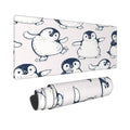 Large Mouse Pad Mat, Cute Penguins Christmas Desk Mat Xxl Extended Gaming Mouse Pad, Non-Slip Laptop Computer Keyboard Mouse Mat
