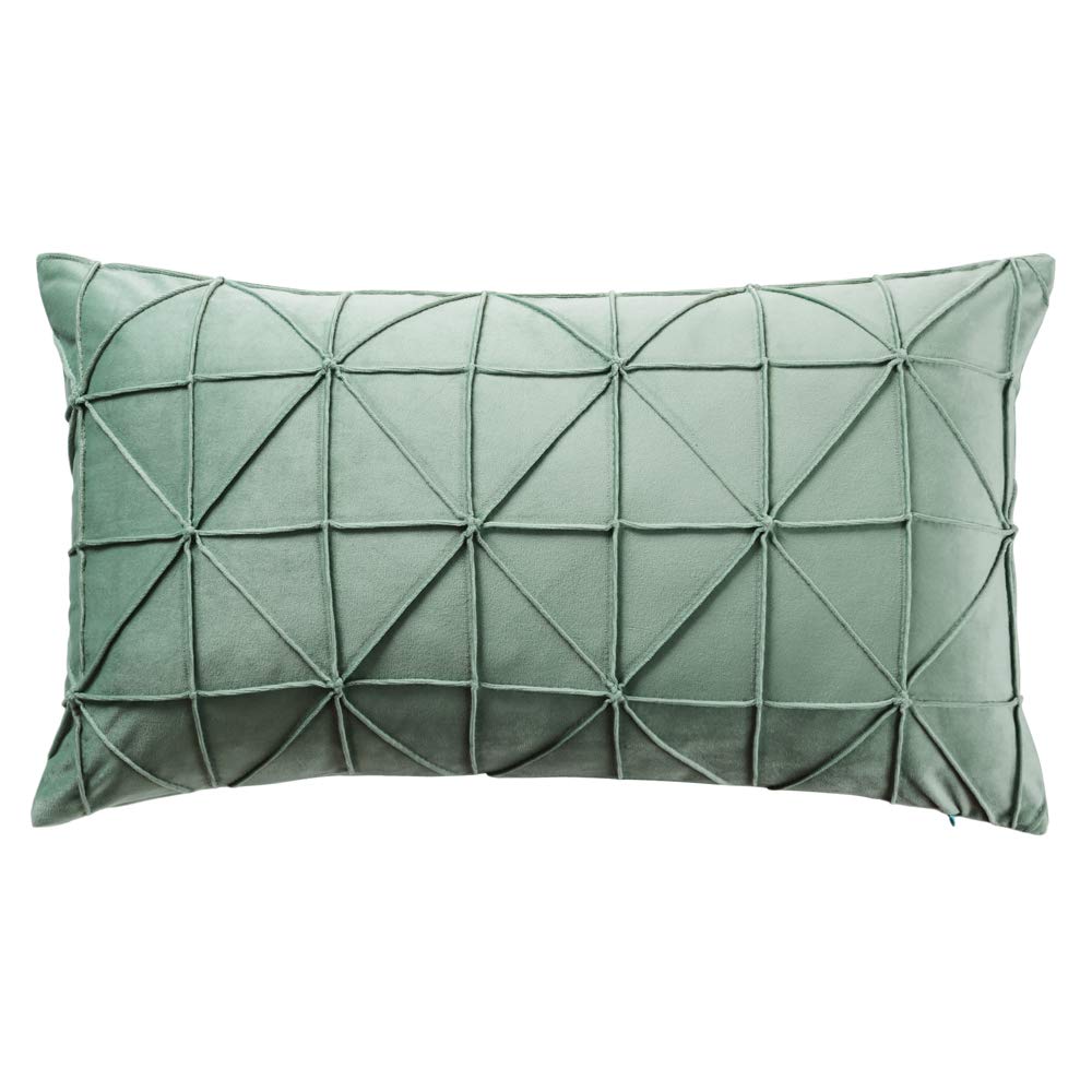 Jwh Throw Pillow Covers Decorative Pillowcase Velvet Geometric Lumbar Supportcushion Cover Farmhouse Floor Chair Sofa Couch Deco