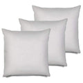 Msd 3 Pack Pillow Insert 28X28 Hypoallergenic Square Form Sham Stuffer Standard White Polyester Decorative Euro Throw Pillow Ins