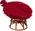 Sqodok Papasan Cushion Cover Only 55In Outdoor Indoor Papasan Chair Cushion Covers Waterproof Papasan Slipcover Papasan Covers F