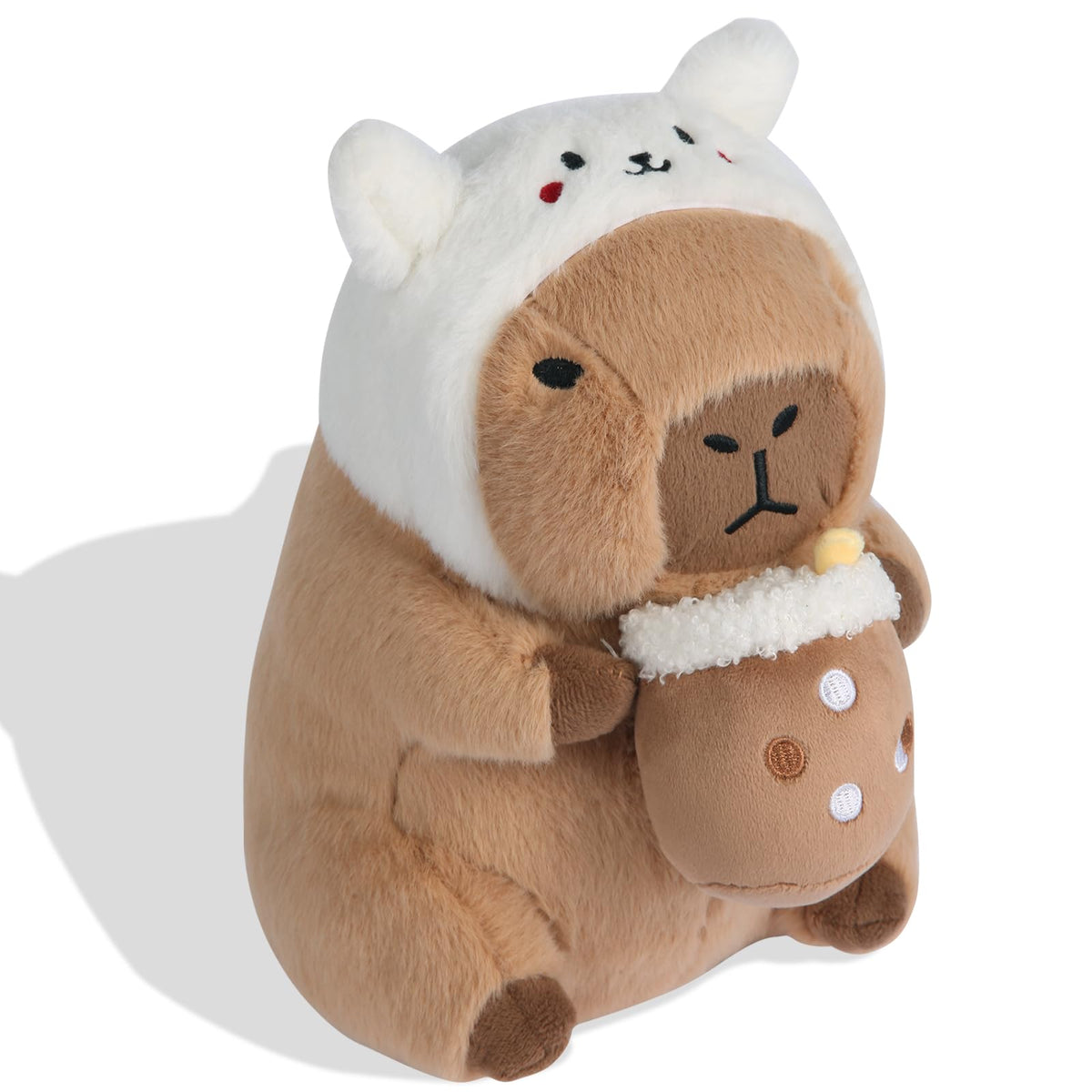 Acgtrick Cute Capybara Plush Kawaii Soft Capybara Plush Doll Pillow Rabbit Capybara Stuffed Aniamls Toys For Girls Kids Adults B