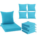 Summsun Outdoor Chair Cushions Set Of 4, Waterproof Backrest And Seat Cushion Set For Patio Furniture, Outdoor Replacement Cushi