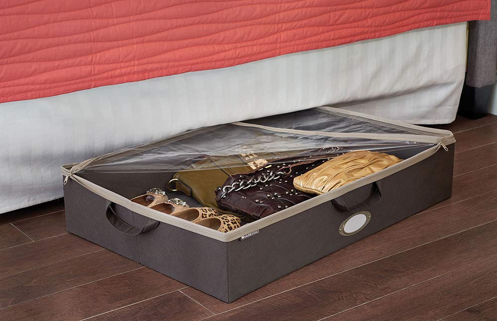 Closetmaid 31495 Under-Bed Fabric Storage Bag, Gray
