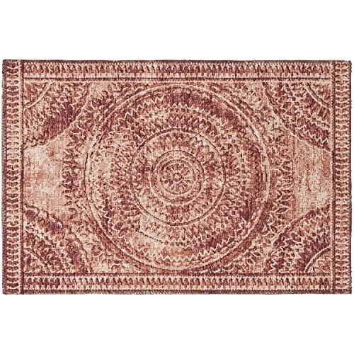 Sedona Sn7 Red Transitional Rug Rectangle 5' X 7 ' 6"