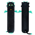 Mewaii Long Cat Plush Kawaii Body Pillow, 20    Cute Black Cat Stuffed Animals Soft Plushies, Big Eyes Kitten Plush Toys Throw P