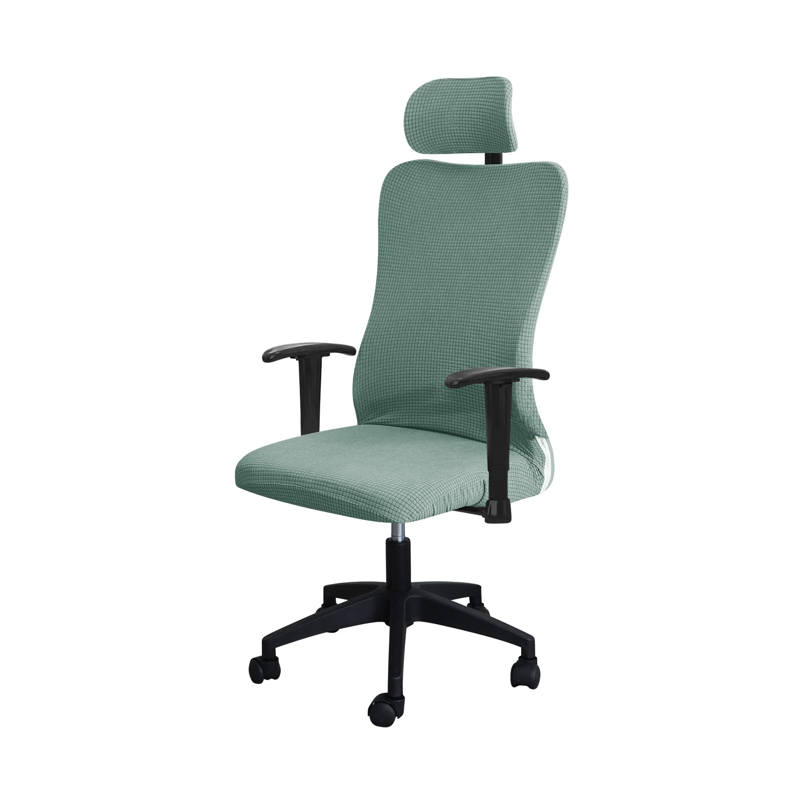 FORCHEER Ergonomic Office Chair Covers Set with Headrest Cover, Water Repellent, Army Green