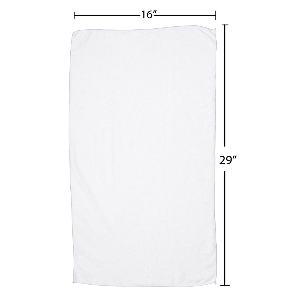 Fromm Softees Microfiber Salon Hair Towels For Hairstylists, Barbers, Spa, Gym In White, 16' By 29', 10 Count Perfect Hair Car