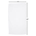 Fromm Softees Microfiber Salon Hair Towels For Hairstylists, Barbers, Spa, Gym In White, 16' By 29', 10 Count Perfect Hair Car