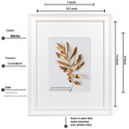 Hogaryo 11X14 Picture Frames White,Display Photos 8X10 With Mat Or 11X14 Without Inside,Horizontal And Vertical Display For Wall
