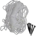 Amscan Spider Web Yard Decoration, Halloween Decor, 25 L