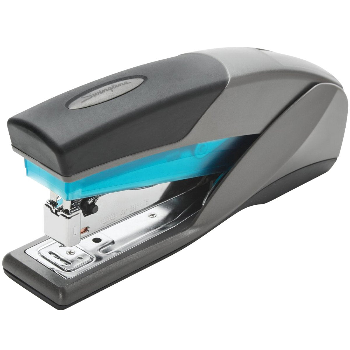 66404 Acco Swingline Optima 25 Reduced Effort Stapler - 25 Of 20Lb Paper Sheets Capacity - 210 Staple Capacity - Full Strip - 1/