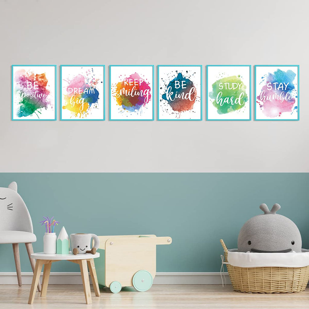 Inspirational Wall Art Motivational Art Prints And Quotes And Sayings Poster Girls Teens Bedroom Decor Sayings Positive Phrase P
