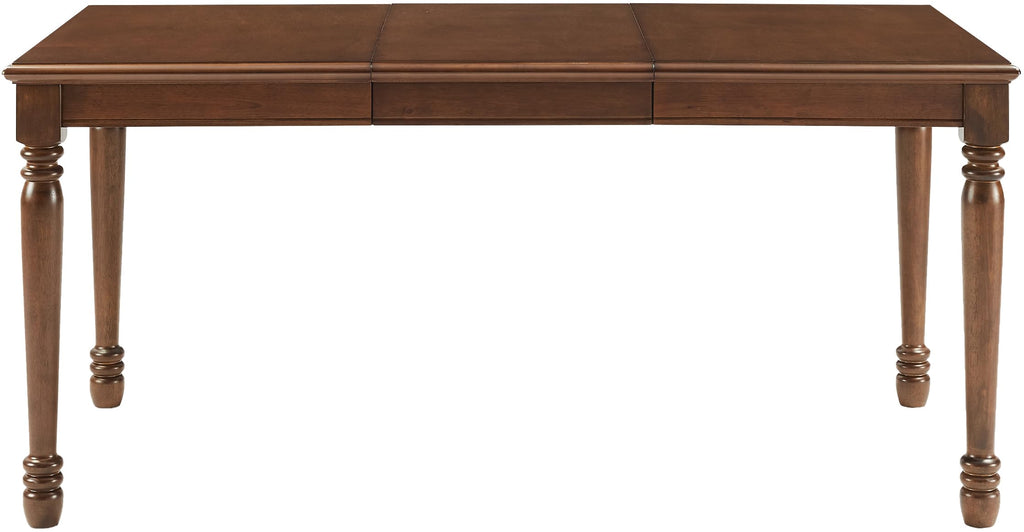 Crosley Furniture Shelby Traditional Wood Dining Room Table, Kitchen Tables, Dark Cherry