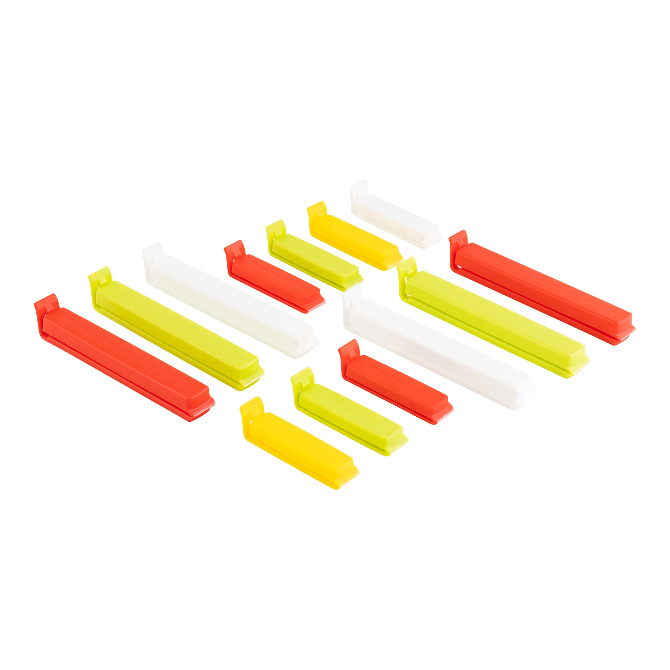 LINDEN SWEDEN Twixit! Bag Clips -Set of 13 - Keep Food Fresh, Prevent Spillage - Great for Storage and Organization - Microwave,