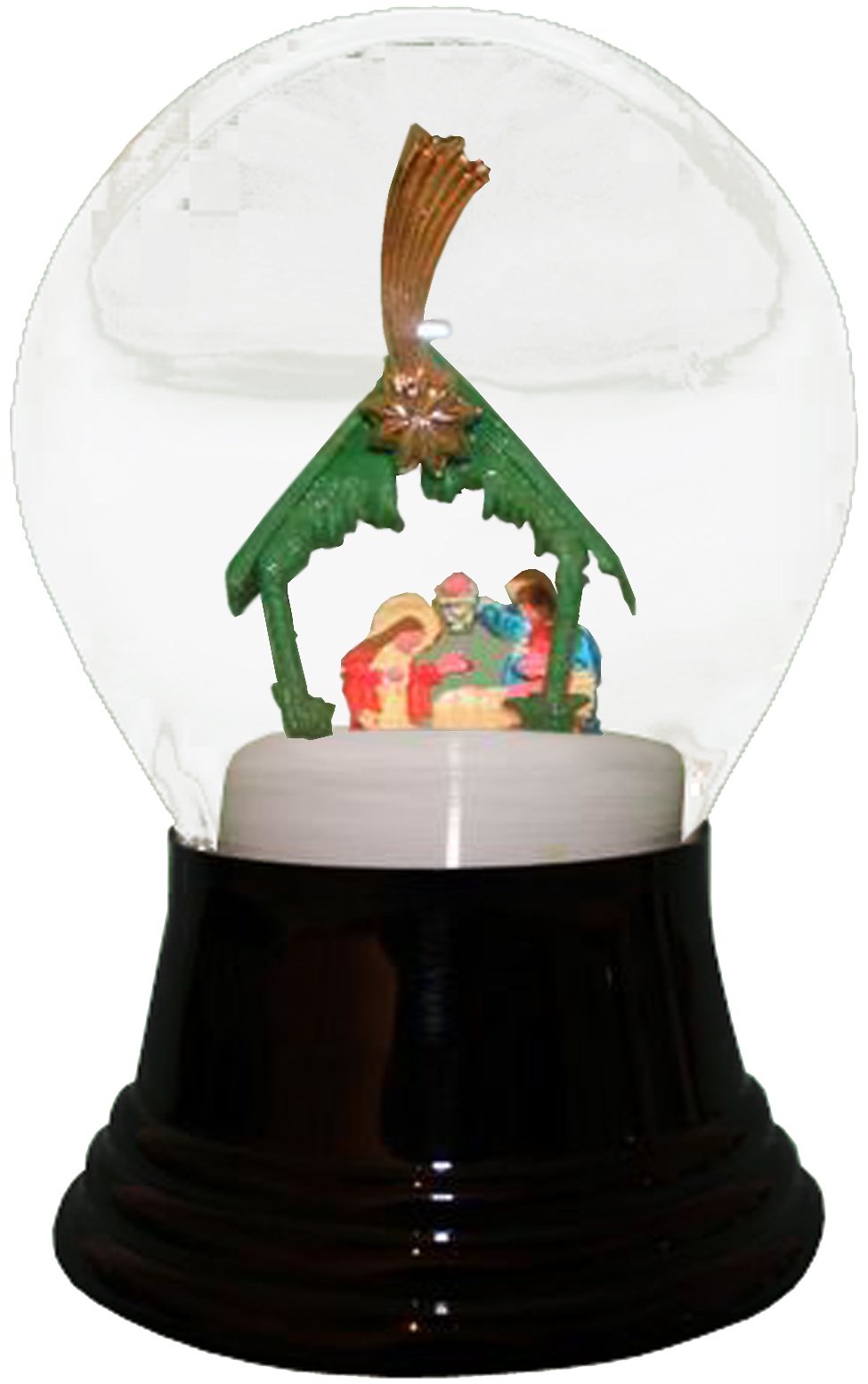 Alexander Taron Importer Pr1405 Perzy Snowglobe Medium Nativity Scene, Multicolored