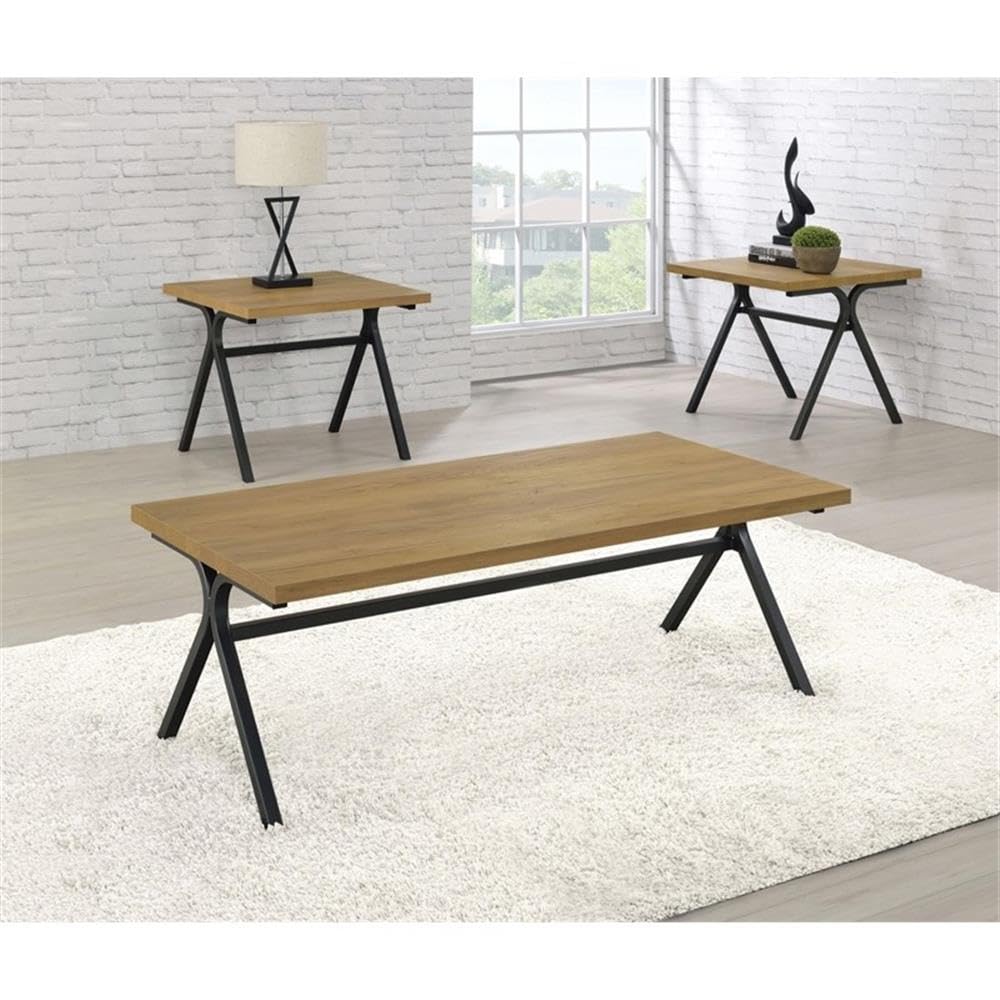 Coaster Home Furnishings 3 PC Coffee Table Set
