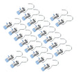 20 Pcs Stainless Steel MultiFunction Hanger Clips  Portable Hooks for Laundry Hanging & Closet Storage, Compatible with Boots,
