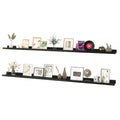 Solrot Long Floating Shelves for Wall Decor, Long Wall Mounted Storage Shelf for Bedroom, Living Room, Bathroom, Kitchen, Nurser