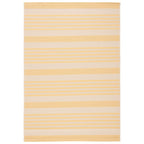 SAFAVIEH Courtyard Collection 2'7'' x 5' Gold/Beige CY6062 Stripe Indoor/-Outdoor Waterproof Easy-Cleaning Patio Backyard Mudroo