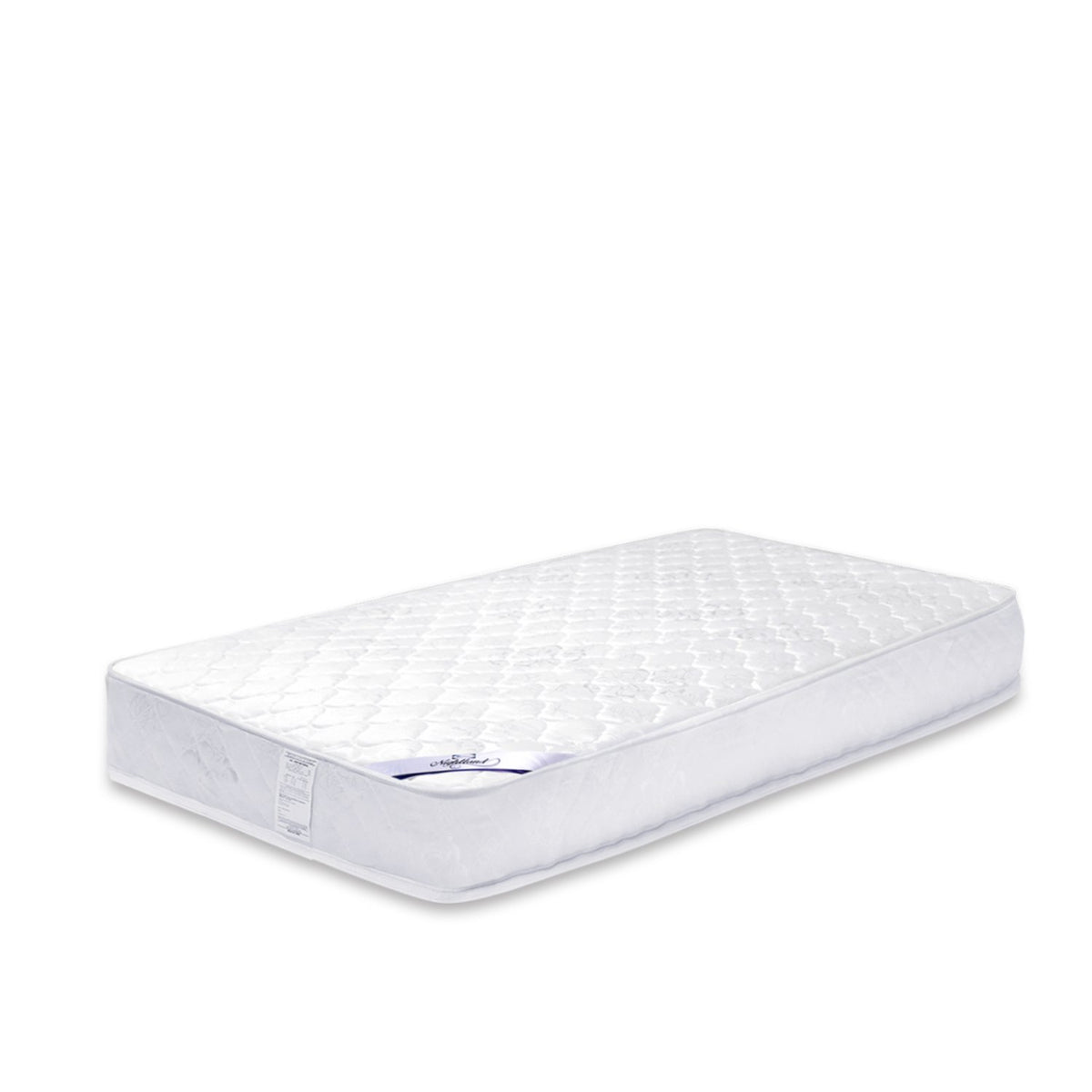 Furinno Nightland 8-Inch Mattress, Twin, White