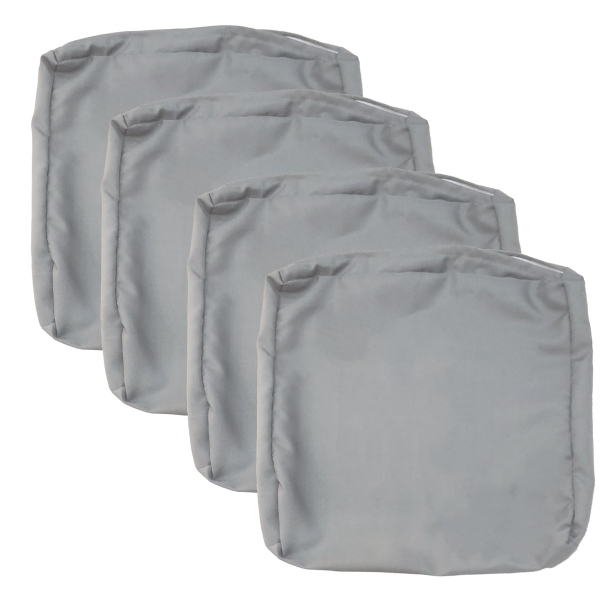 Flymei Patio Cushion Covers 22X22X3 Waterproof Outdoor Cushion Cover Replacement 4Packs Outdoor Seat Cushion Slipcover For Ratta
