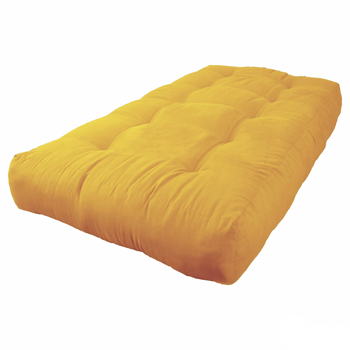 Blazing Needles Vitality 10&quot; Microsuede Futon Mattress, Twin, Lemon