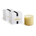 LAFCO New York Signature Candle, Chamomile Lavender - 15.5 oz, 2 Pack - 90-Hour Burn Time - Reusable, Hand Blown Glass Vessel - 