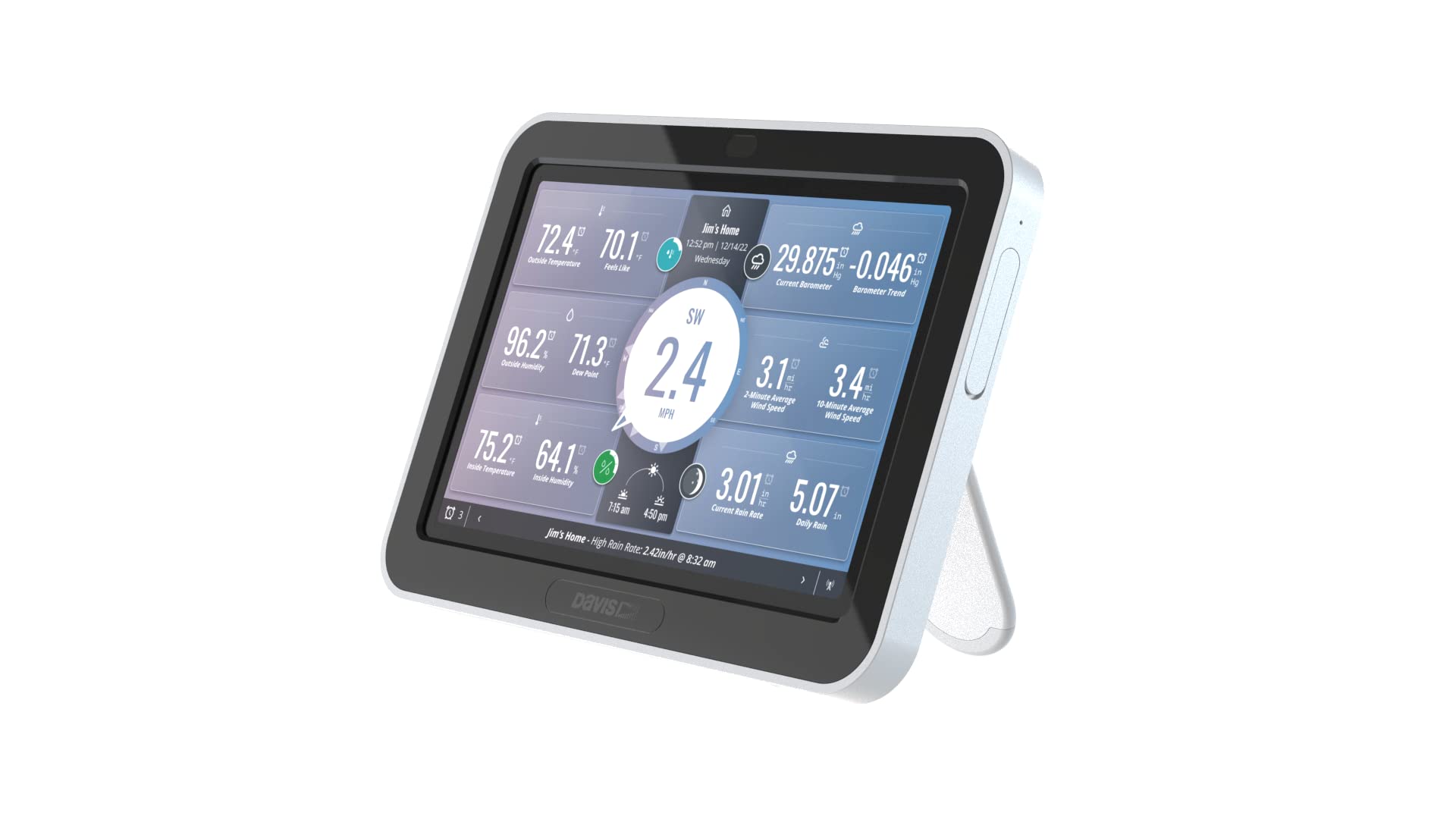 Weatherlink Console By Davis Instruments - The Smart Way To View And Stream Live Data