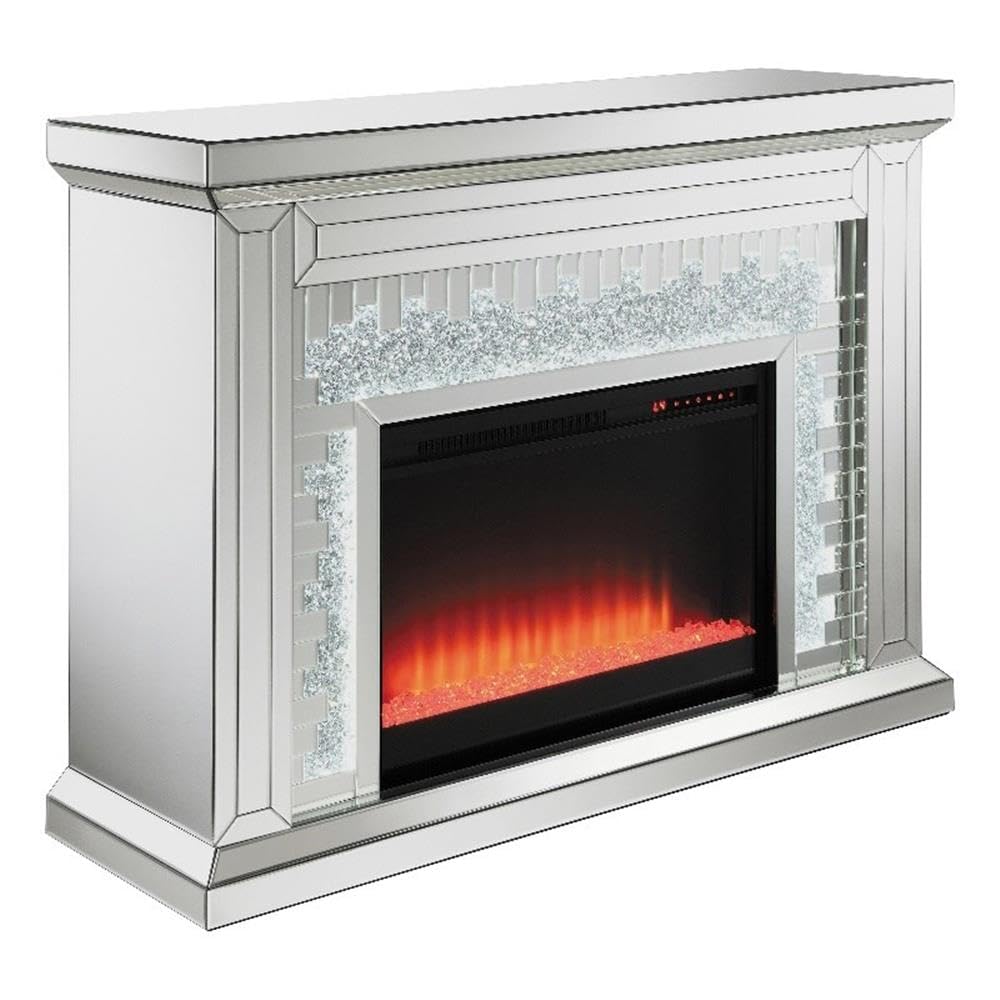 Coaster Home Furnishings Gilmore Rectangular Freestanding Fireplace Mirror