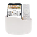 Sunficon Adhesive Remote Control Holder Wall Mount Media Player Controller Holder Universal Tv Remote Organizer Caddy Box Tray E