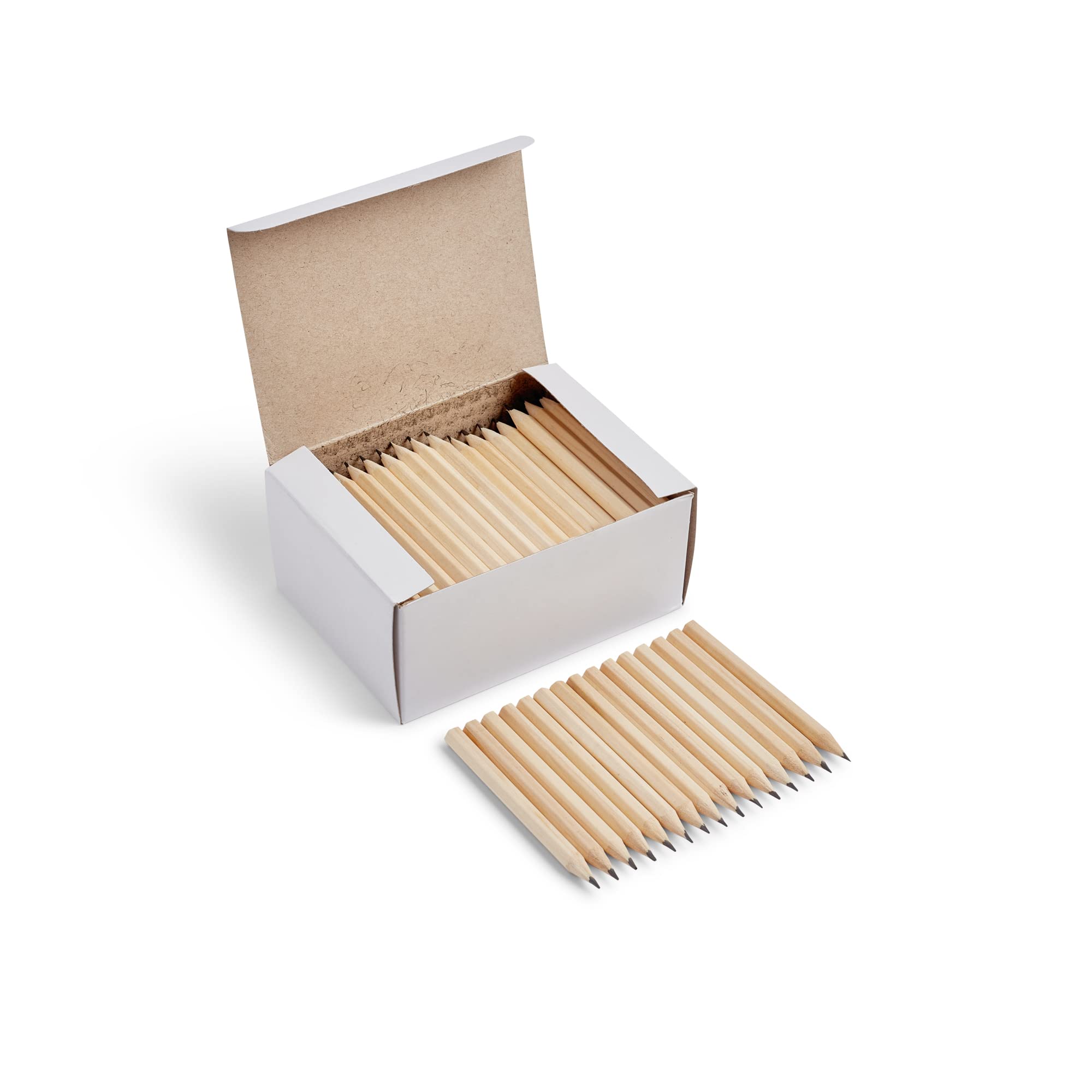 Morgan'S Direct Half Pencils Hb Small Size - Pack 144