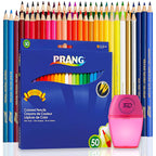 The Mega Deals Colored Pencils, 50 Shades, Pre-Sharpened, Soft Lead, Included Sharpener, Ultimate Color Pencil Set