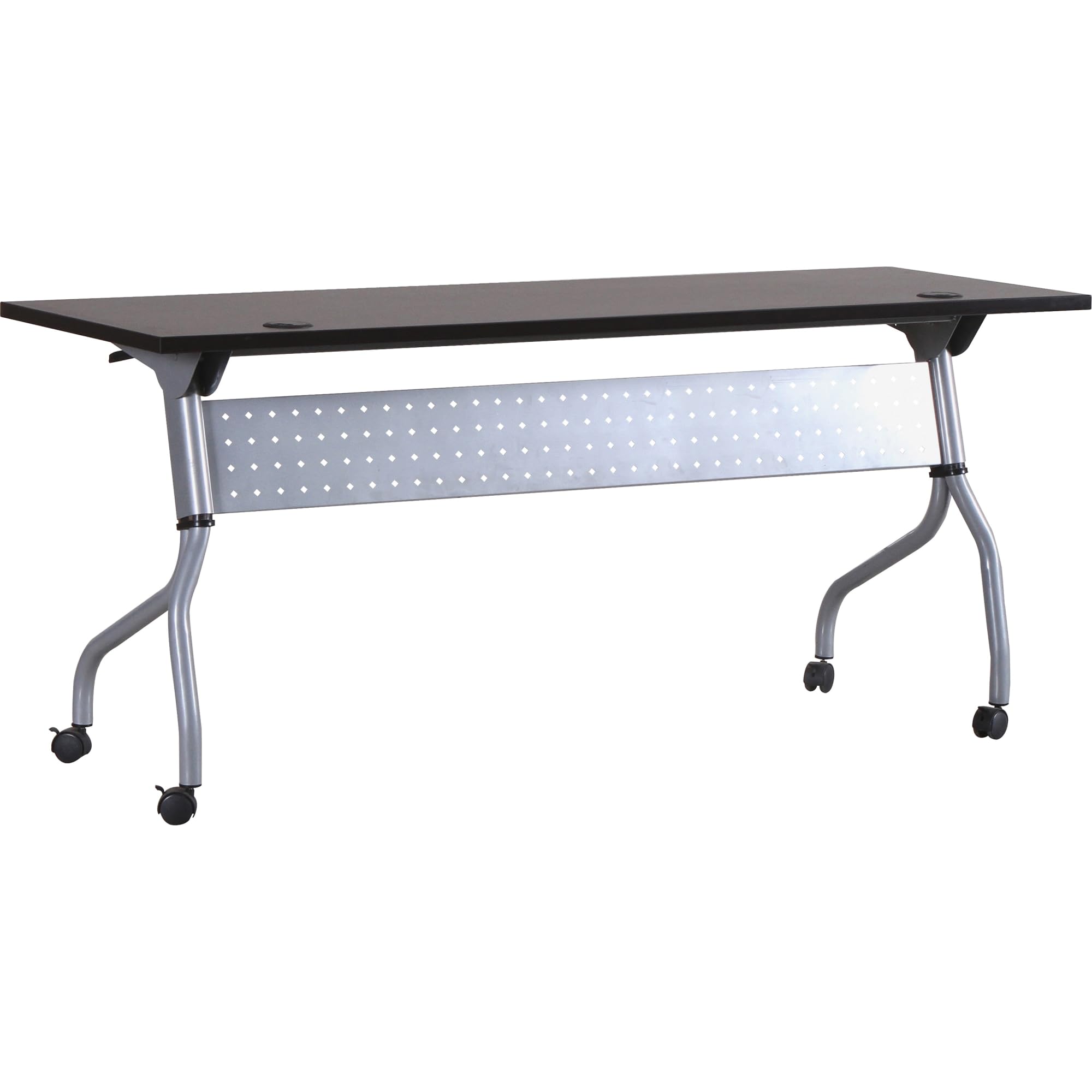 Lorell Espresso/Silver Training Table