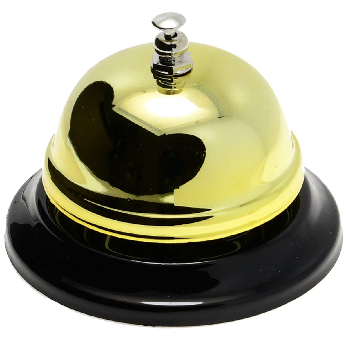 Wekoil Call Bell Golden Desk Service Bell Customer Ding Bell For Restaurant Hotel Room Kitchen Party School Classroom Office Eld