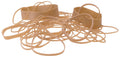 School Smart Alliance Advantage Latex Rubber Band, No 33, 3-1/2 L X 1/8 W In, 1/4 Lb Box, Natural - 020871