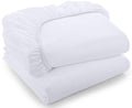 Utopia Bedding King Fitted Sheets - Bulk Pack Of 2 Bottom Sheets - Soft Brushed Microfiber - Deep Pockets - Shrinkage & Fade Res