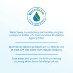 Aquasana Filtered Shower Head - Watersense Certified W/ Handheld Wand - Reduces Over 90% Of Chlorine From Hard Water - Carbon &