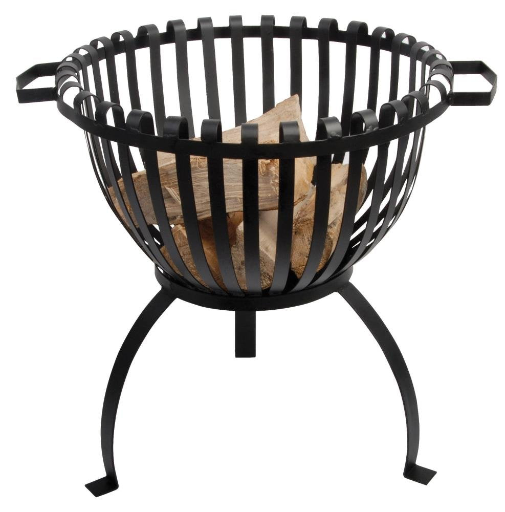 Esschert Design Ff102 Tulip Fire Basket, White